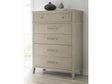 Camden Chai Five Drawer Oak Wood Chest by Modus Furniture at Eve Furniture