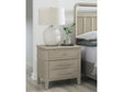 Camden Chai Three Drawer Oak Wood Nightstand by Modus Furniture at Eve Furniture