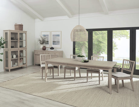 Camden Chai Two Drawer Extendable Dining Table by Modus Furniture at Eve Furniture