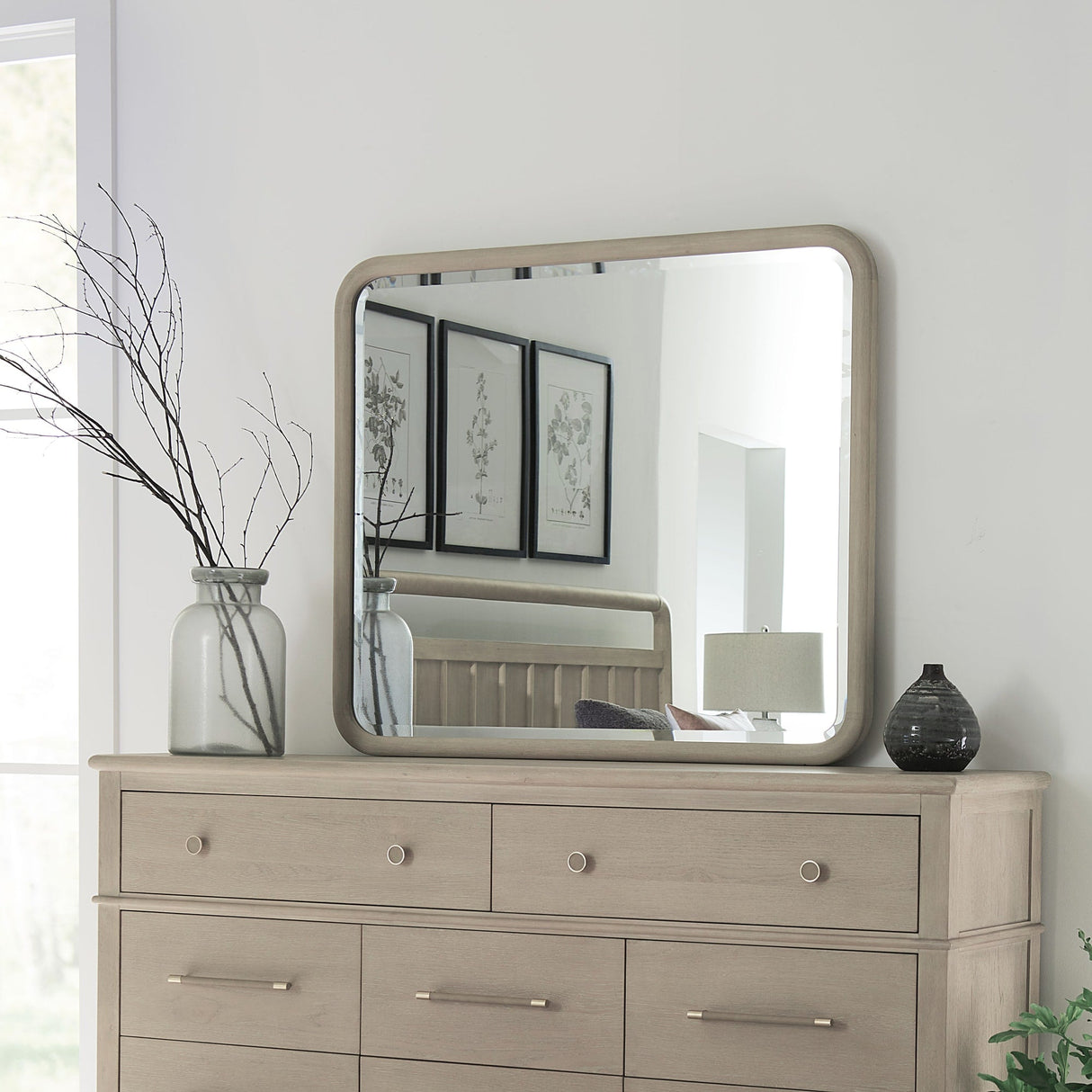 Camden Chai Wall or Dresser Mirror by Modus Furniture at Eve Furniture