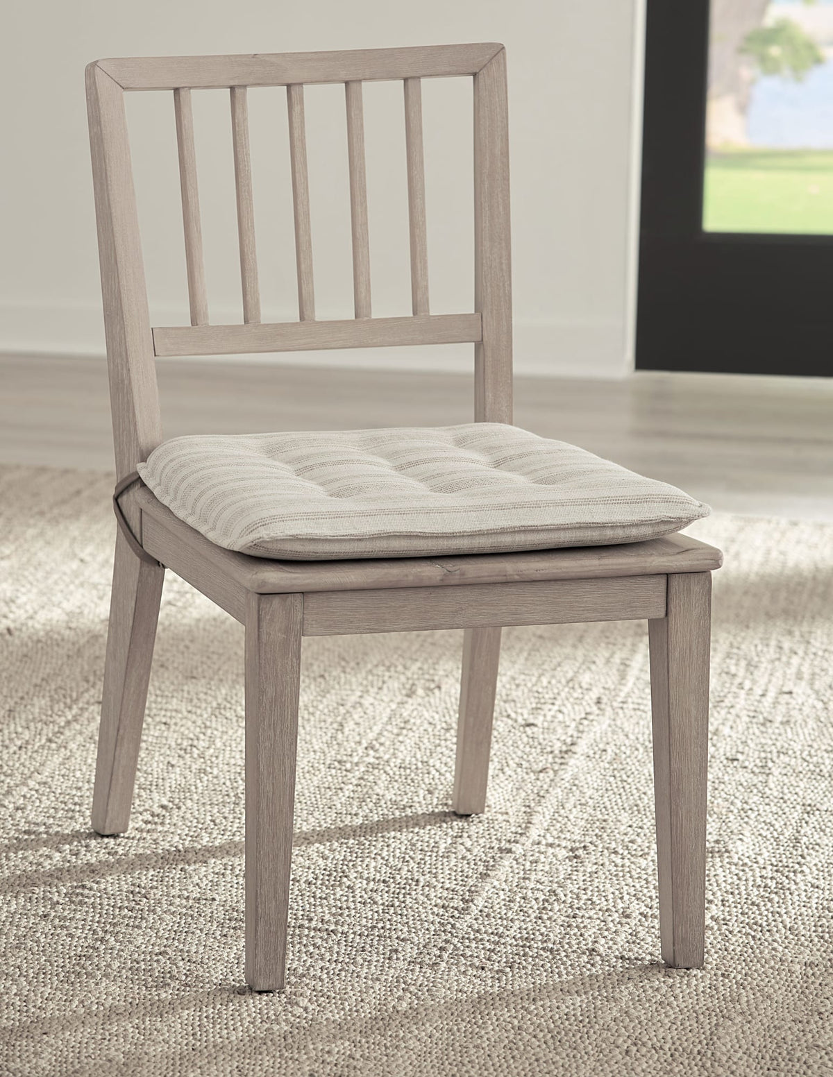 Camden Chai/Oat Wood Dining Chair with Detachable Cushion (Set of 2) by Modus Furniture at Eve Furniture