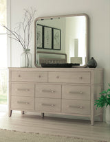 Camden Eight Drawer Oak Wood Dresser in Chai by Modus Furniture at Eve Furniture
