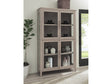Camden Four Door Shiplap Curio in Chai by Modus Furniture at Eve Furniture