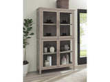 Camden Four Door Shiplap Curio in Chai by Modus Furniture at Eve Furniture