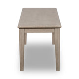 Camden Oak Wood Bench in Chai by Modus Furniture at Eve Furniture