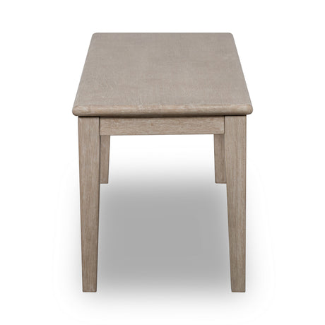 Camden Oak Wood Bench in Chai by Modus Furniture at Eve Furniture