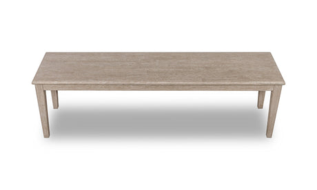 Camden Oak Wood Bench in Chai by Modus Furniture at Eve Furniture