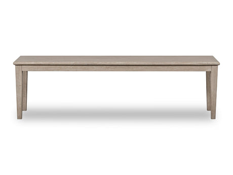 Camden Oak Wood Bench in Chai by Modus Furniture at Eve Furniture