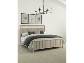 Camden Shiplap Oak Wood Full Platform Bed in Chai by Modus Furniture at Eve Furniture
