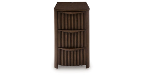 Camdill Dark Brown Chairside End Table by Ashley at Eve Furniture