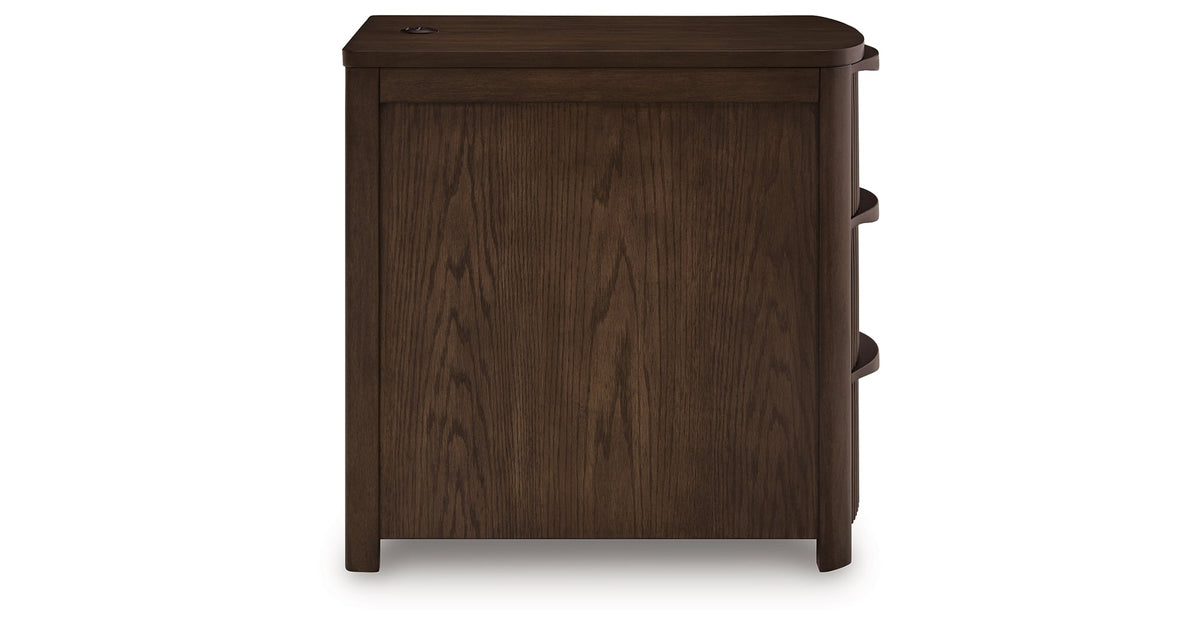 Camdill Dark Brown Chairside End Table by Ashley at Eve Furniture