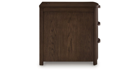 Camdill Dark Brown Chairside End Table by Ashley at Eve Furniture