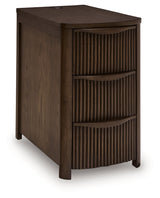 Camdill Dark Brown Chairside End Table by Ashley at Eve Furniture