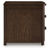 Camdill Dark Brown Chairside End Table by Ashley at Eve Furniture