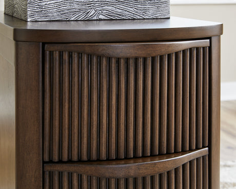 Camdill Dark Brown Chairside End Table by Ashley at Eve Furniture