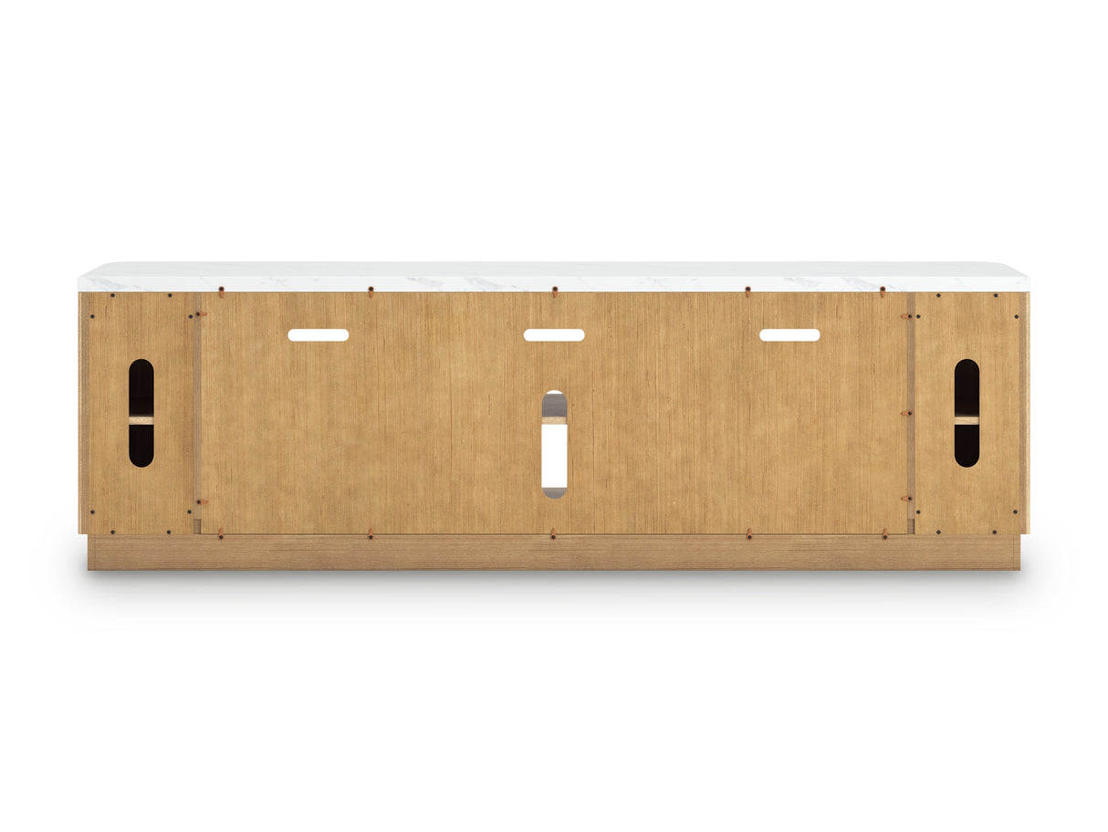 Camdill Light Brown 80" TV Stand by Ashley at Eve Furniture