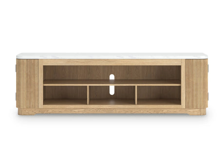 Camdill Light Brown 80" TV Stand by Ashley at Eve Furniture