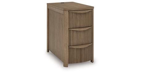 Camdill Light Brown Chairside End Table by Ashley at Eve Furniture