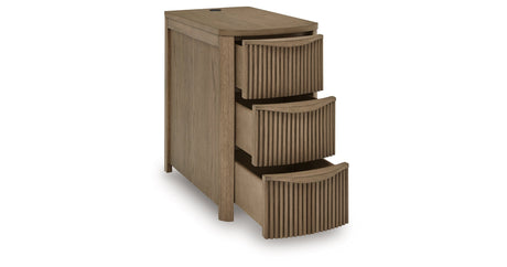 Camdill Light Brown Chairside End Table by Ashley at Eve Furniture