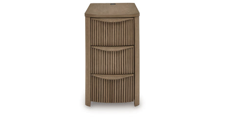 Camdill Light Brown Chairside End Table by Ashley at Eve Furniture