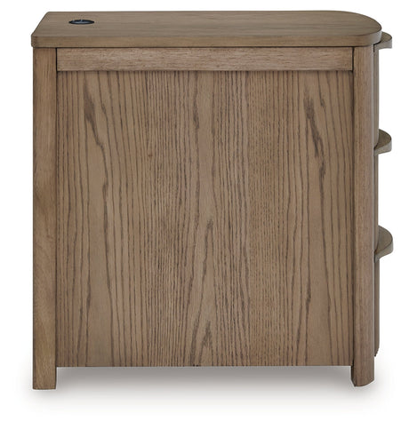 Camdill Light Brown Chairside End Table by Ashley at Eve Furniture