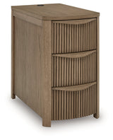 Camdill Light Brown Chairside End Table by ASHLEY FURNITURE at Eve Furniture