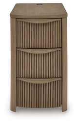 Camdill Light Brown Chairside End Table by ASHLEY FURNITURE at Eve Furniture