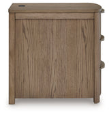 Camdill Light Brown Chairside End Table by ASHLEY FURNITURE at Eve Furniture