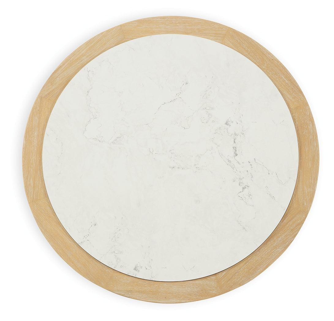 Camdill Light Brown/White Coffee Table by Ashley at Eve Furniture