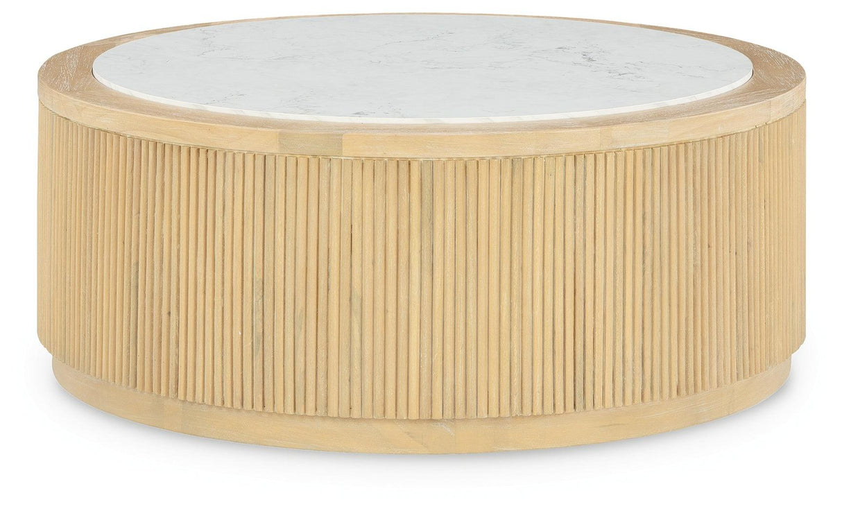 Camdill Light Brown/White Coffee Table by Ashley at Eve Furniture