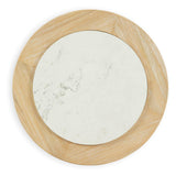 Camdill Light Brown/White End Table by Ashley at Eve Furniture