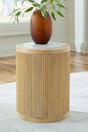 Camdill Light Brown/White End Table by Ashley at Eve Furniture