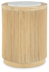 Camdill Light Brown/White End Table by Ashley at Eve Furniture