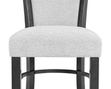 Camelia Dove Gray Counter Height Chair, Set of 2 by Crown Mark at Eve Furniture