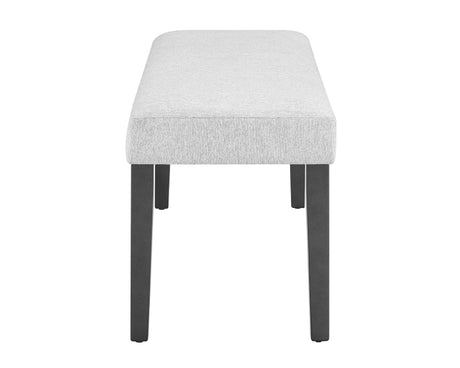 Camelia Dove Gray Dining Bench by Crown Mark at Eve Furniture