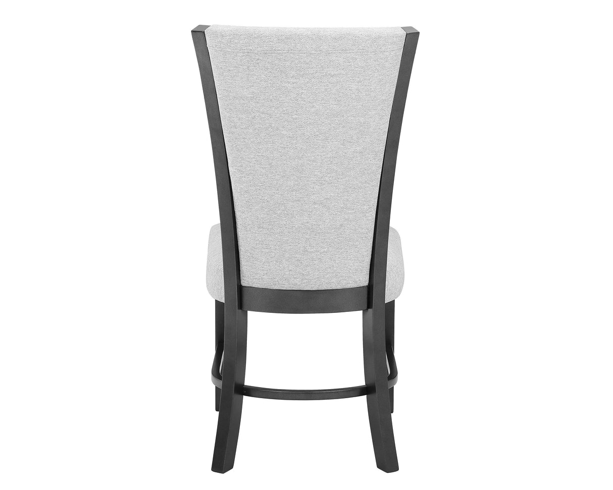 Camelia Dove Gray Dining Chair, Set of 2 by Crown Mark at Eve Furniture