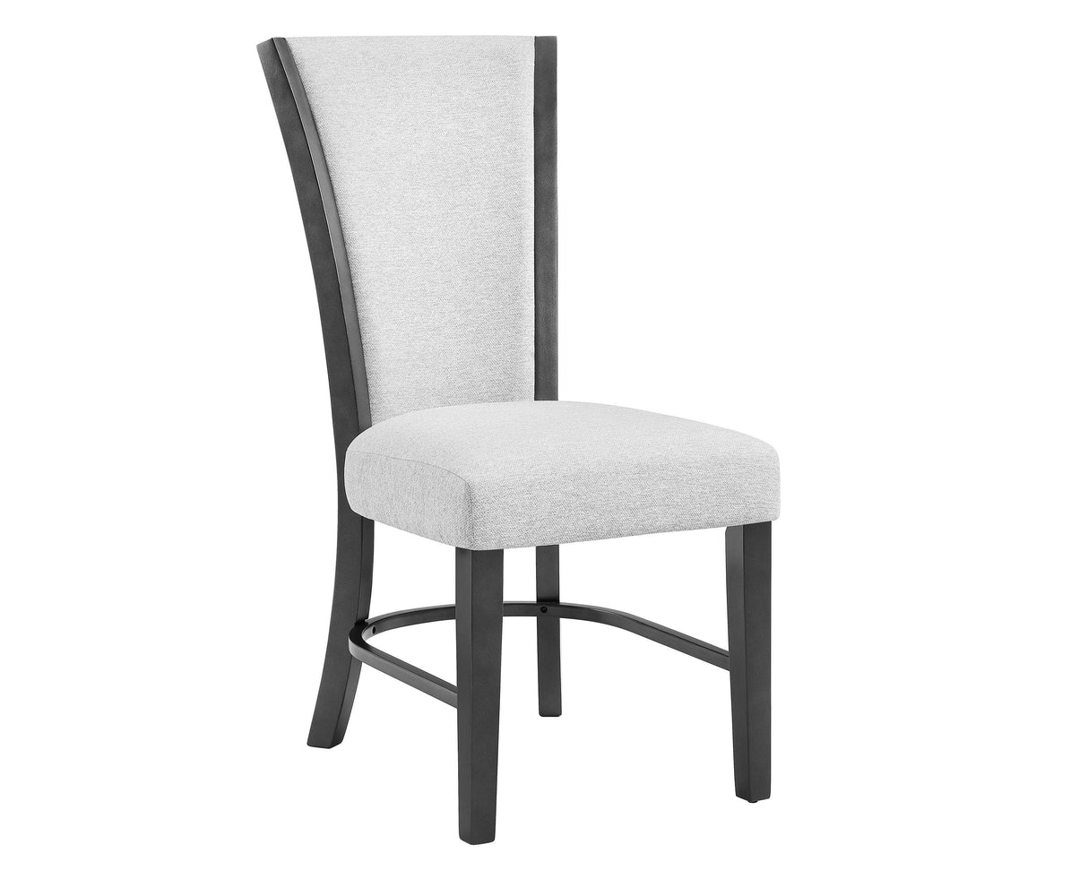 Camelia Dove Gray Dining Chair, Set of 2 by Crown Mark at Eve Furniture