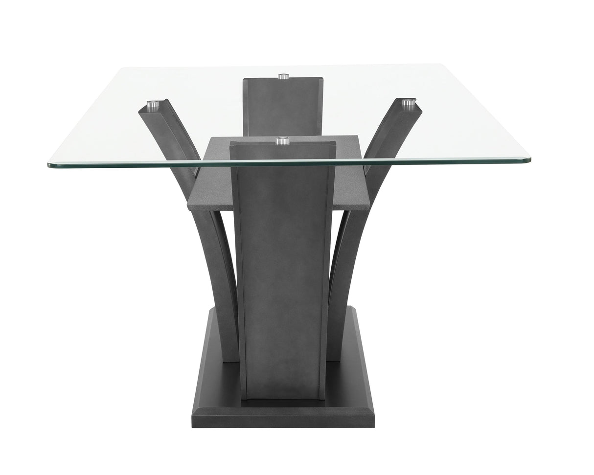 Camelia Dove Gray Dining Table by Crown Mark at Eve Furniture
