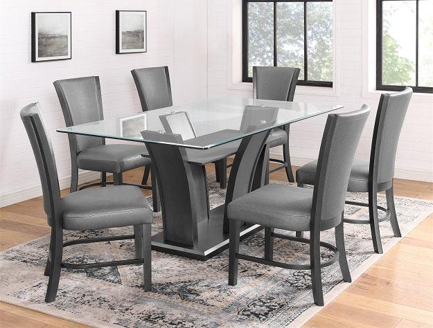 Camelia Gray Dining Chair, Set of 2 by Crown Mark at Eve Furniture