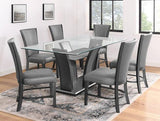 Camelia Gray Dining Chair, Set of 2 by Crown Mark at Eve Furniture
