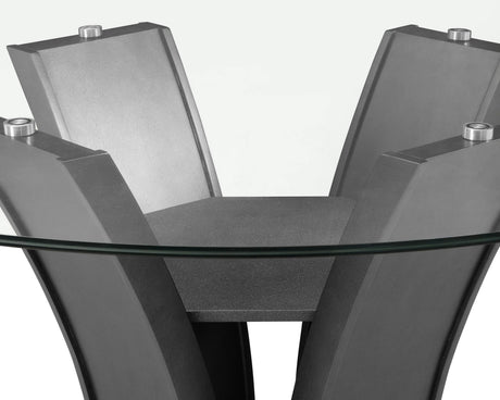 Camelia Gray Round Counter Height Table by Crown Mark at Eve Furniture