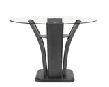 Camelia Gray Round Counter Height Table by Crown Mark at Eve Furniture