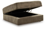 Camellia-Court Coffee Ottoman With Storage