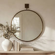 Cameo Aged Brass Mirror by MOES at Eve Furniture