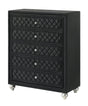 Cameo Black Chest by Crown Mark at Eve Furniture