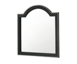 Cameo Black Upholstered Panel Bedroom Set by Crown Mark at Eve Furniture