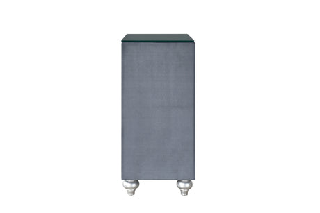 Cameo Gray Dresser by Crown Mark at Eve Furniture