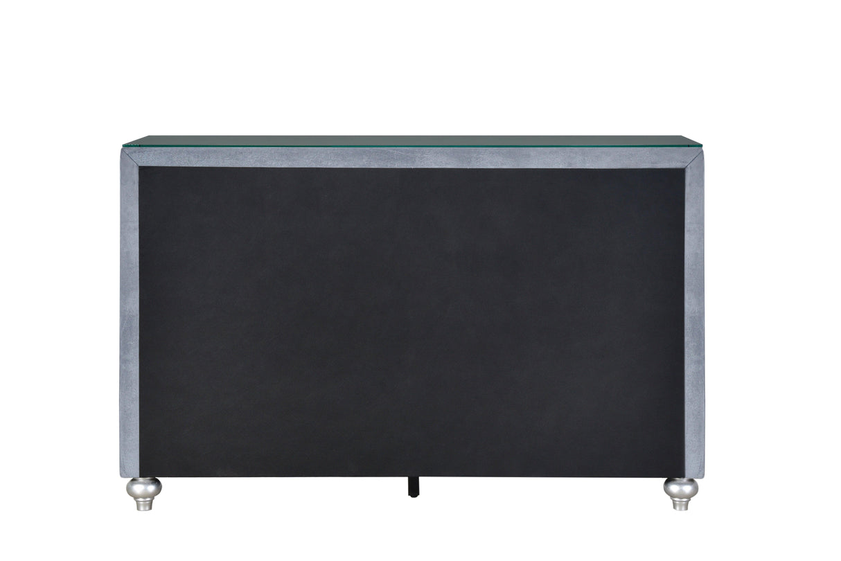 Cameo Gray Dresser by Crown Mark at Eve Furniture