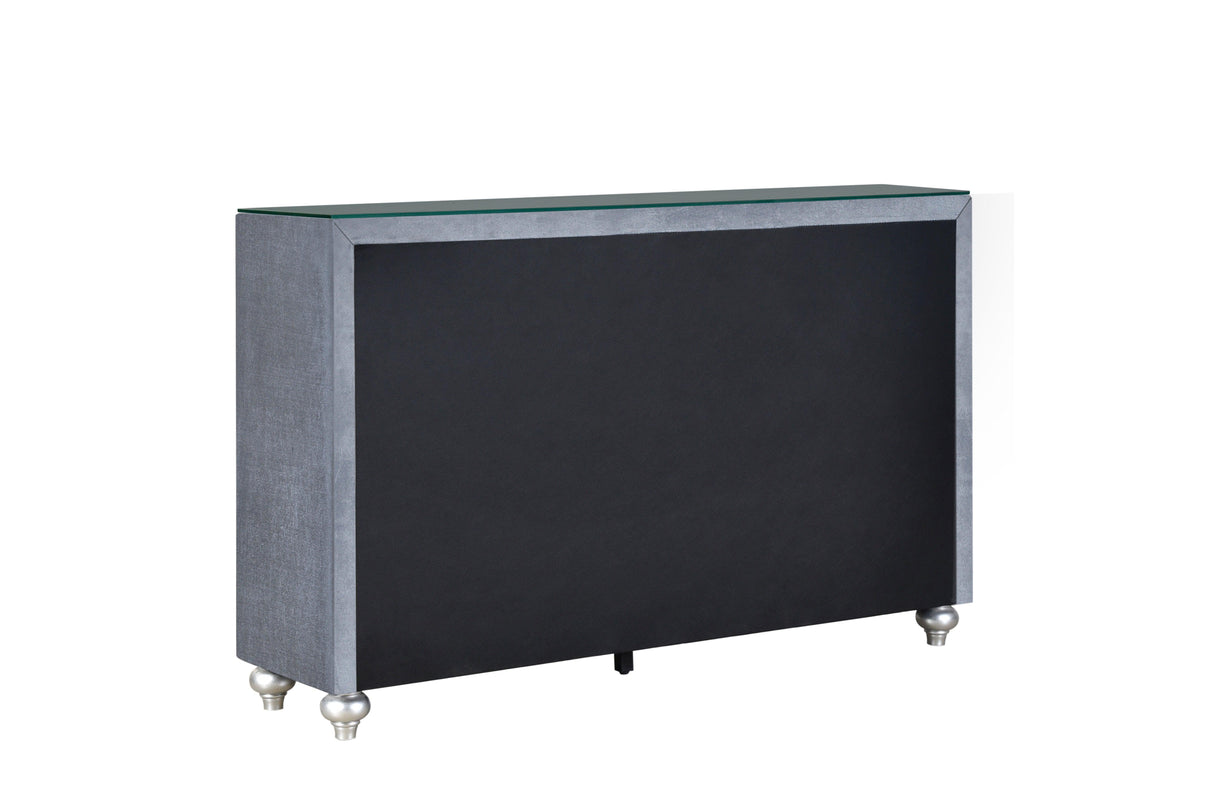 Cameo Gray Dresser by Crown Mark at Eve Furniture