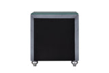 Cameo Gray Nightstand by Crown Mark at Eve Furniture